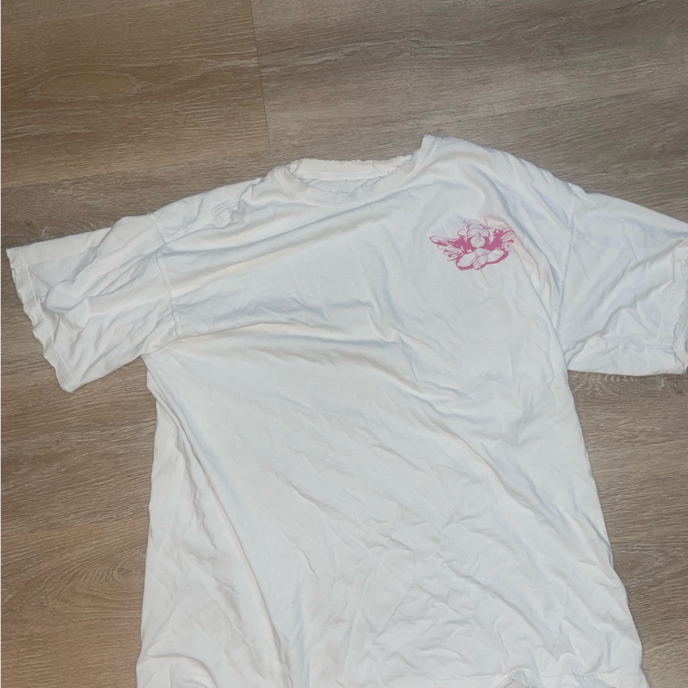 BOYS LIE object of desire tee in white